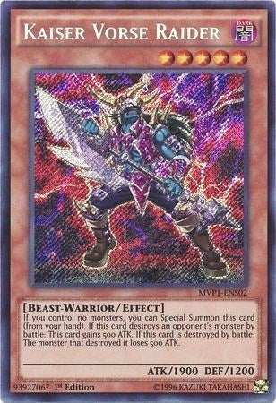 Kaiser Vorse Raider [MVP1-ENS02] Secret Rare | Exor Games Truro