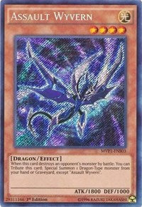 Assault Wyvern [MVP1-ENS03] Secret Rare | Exor Games Truro