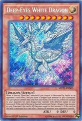 Deep-Eyes White Dragon [MVP1-ENS05] Secret Rare | Exor Games Truro