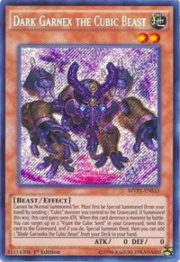 Dark Garnex the Cubic Beast [MVP1-ENS33] Secret Rare | Exor Games Truro