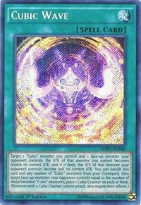 Cubic Wave [MVP1-ENS42] Secret Rare | Exor Games Truro