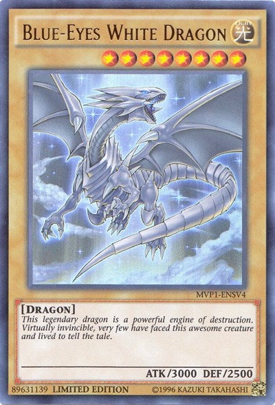 Blue-Eyes White Dragon [MVP1-ENSV4] Ultra Rare | Exor Games Truro