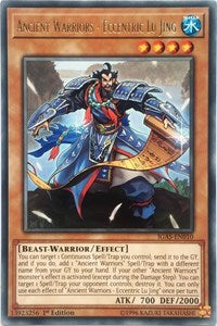 Ancient Warriors - Eccentric Lu Jing [IGAS-EN010] Rare | Exor Games Truro