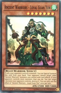 Ancient Warriors - Loyal Guan Yun [IGAS-EN012] Super Rare | Exor Games Truro