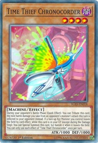 Time Thief Chronocorder [IGAS-EN018] Common | Exor Games Truro