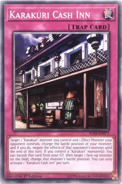 Karakuri Cash Inn [IGAS-EN073] Common | Exor Games Truro