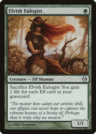 Elvish Eulogist [Duels of the Planeswalkers] | Exor Games Truro
