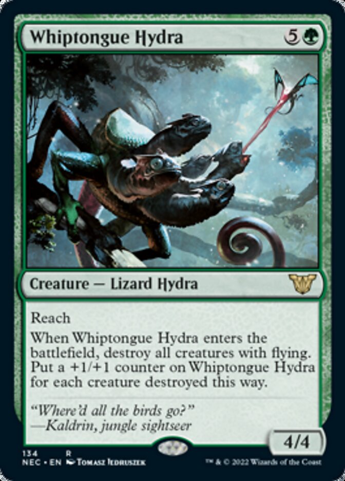 Whiptongue Hydra [Kamigawa: Neon Dynasty Commander] | Exor Games Truro