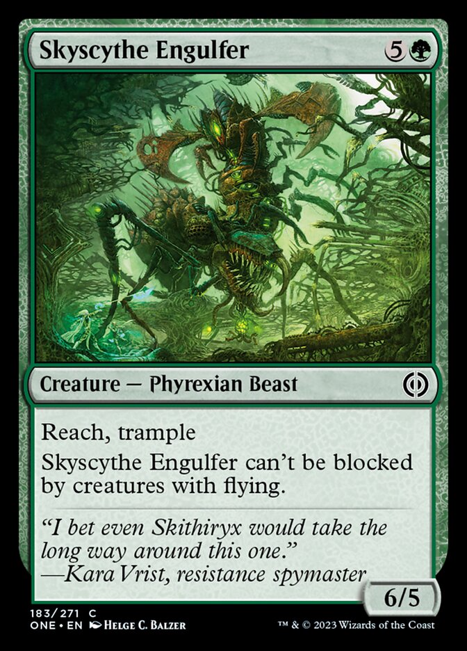 Skyscythe Engulfer [Phyrexia: All Will Be One] | Exor Games Truro