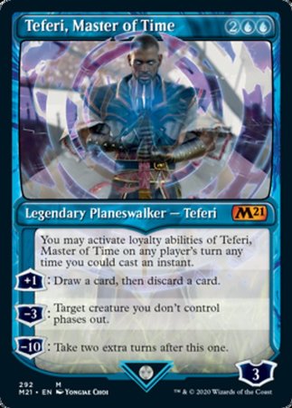 Teferi, Master of Time (Showcase) (292) [Core Set 2021] | Exor Games Truro