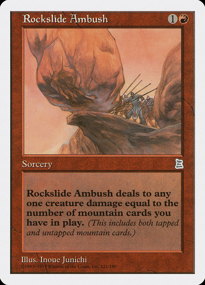 Rockslide Ambush [Portal Three Kingdoms] | Exor Games Truro