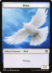 Bird // Cat Double-Sided Token [Phyrexia: All Will Be One Commander Tokens] | Exor Games Truro