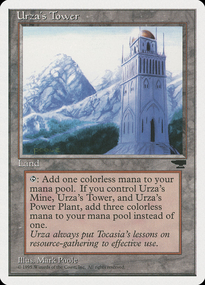 Urza's Tower (Mountains) [Chronicles] | Exor Games Truro