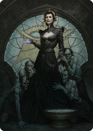 Liliana of the Veil Art Card [Dominaria United Art Series] | Exor Games Truro