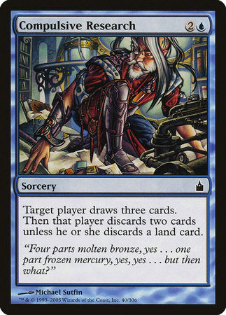 Compulsive Research [Ravnica: City of Guilds] | Exor Games Truro