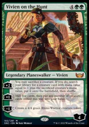 Vivien on the Hunt (Promo Pack) [Streets of New Capenna Promos] | Exor Games Truro