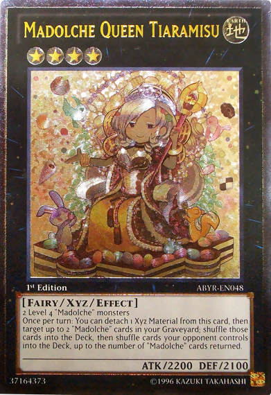 Madolche Queen Tiaramisu (UTR) [ABYR-EN048] Ultimate Rare | Exor Games Truro