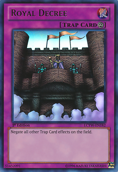 Royal Decree [LCYW-EN182] Ultra Rare | Exor Games Truro