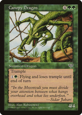 Canopy Dragon [Mirage] | Exor Games Truro