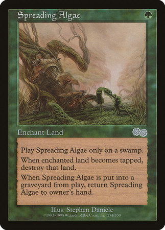 Spreading Algae [Urza's Saga] | Exor Games Truro