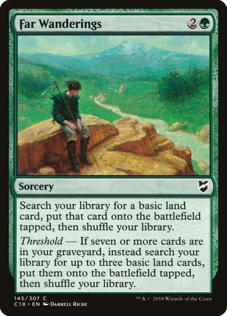 Far Wanderings [Commander 2018] | Exor Games Truro