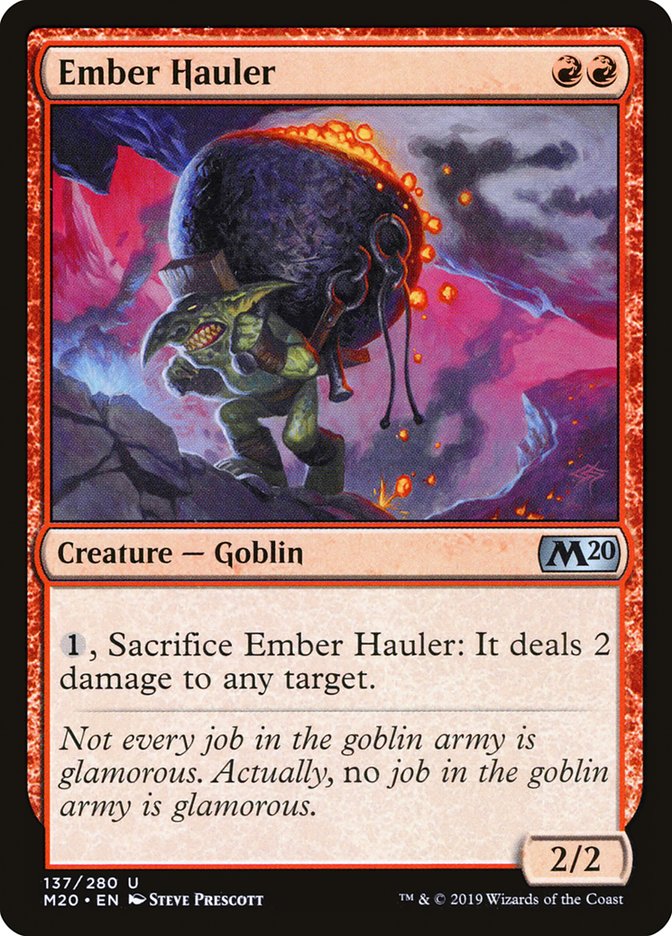 Ember Hauler [Core Set 2020] | Exor Games Truro