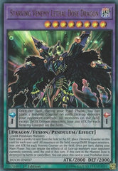 Starving Venemy Lethal Dose Dragon [DUOV-EN037] Ultra Rare | Exor Games Truro