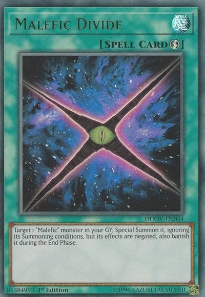 Malefic Divide [DUOV-EN044] Ultra Rare | Exor Games Truro