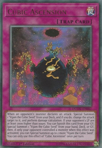Cubic Ascension [DUOV-EN047] Ultra Rare | Exor Games Truro