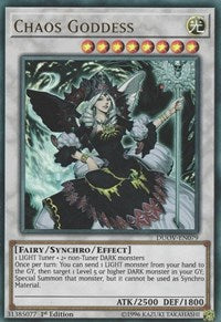 Chaos Goddess [DUOV-EN079] Ultra Rare | Exor Games Truro