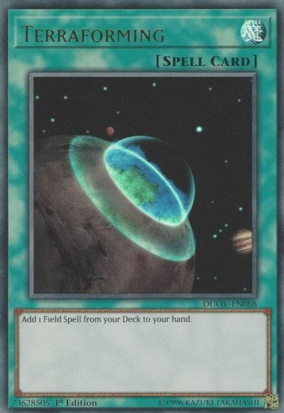 Terraforming [DUOV-EN088] Ultra Rare | Exor Games Truro