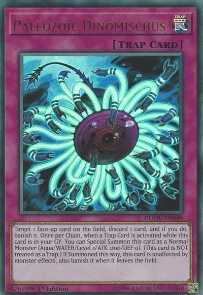 Paleozoic Dinomischus [DUOV-EN098] Ultra Rare | Exor Games Truro