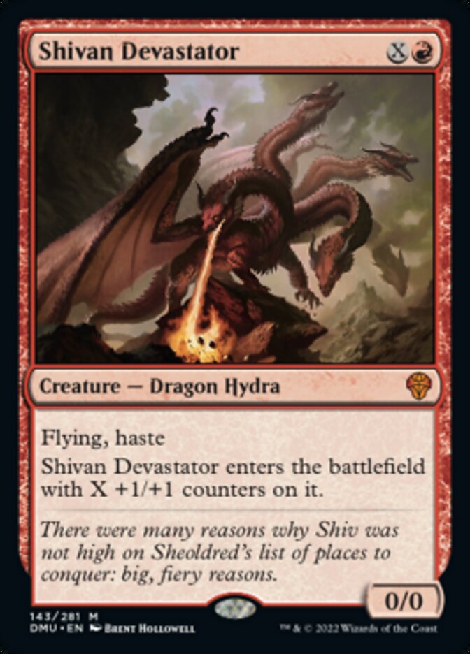 Shivan Devastator [Dominaria United] | Exor Games Truro