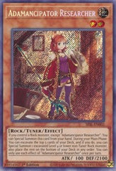 Adamancipator Researcher [SESL-EN002] Secret Rare | Exor Games Truro