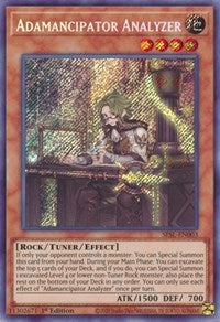 Adamancipator Analyzer [SESL-EN003] Secret Rare | Exor Games Truro