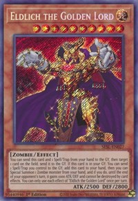 Eldlich the Golden Lord [SESL-EN027] Secret Rare | Exor Games Truro