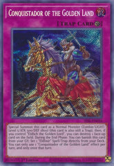 Conquistador of the Golden Land [SESL-EN034] Secret Rare | Exor Games Truro