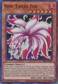Nine-Tailed Fox [SESL-EN047] Super Rare | Exor Games Truro