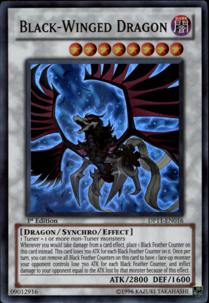 Black-Winged Dragon [DP11-EN016] Super Rare | Exor Games Truro