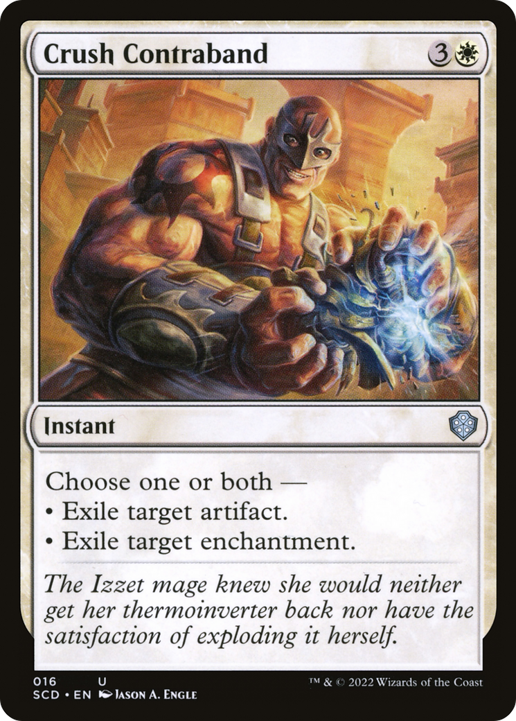 Crush Contraband [Starter Commander Decks] | Exor Games Truro