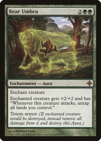 Bear Umbra [Rise of the Eldrazi] | Exor Games Truro