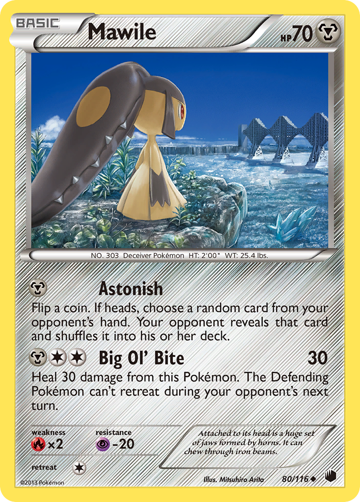 Mawile (80/116) [Black & White: Plasma Freeze] | Exor Games Truro