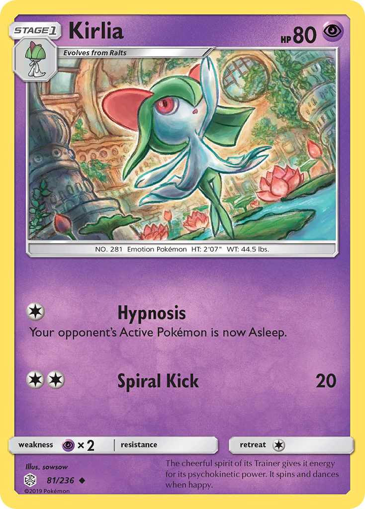 Kirlia (81/236) [Sun & Moon: Cosmic Eclipse] | Exor Games Truro