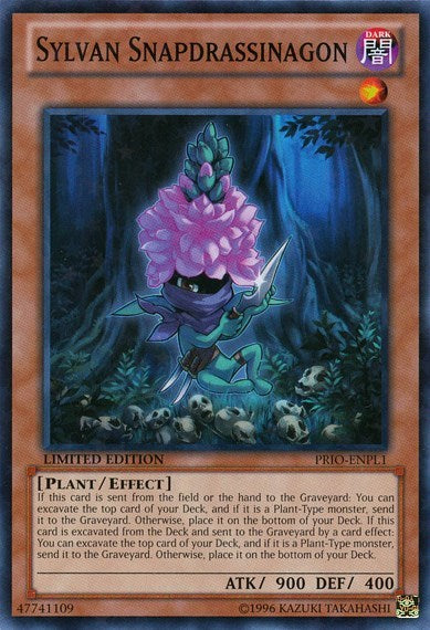 Sylvan Snapdrassinagon [PRIO-ENPL1] Starfoil Rare | Exor Games Truro