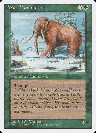 War Mammoth [Fourth Edition] | Exor Games Truro