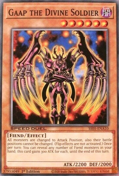 Gaap the Divine Soldier [SS05-ENA10] Common | Exor Games Truro