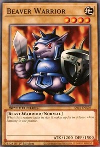 Beaver Warrior [SS04-ENA05] Common | Exor Games Truro