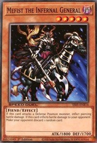 Mefist the Infernal General [SS05-ENB14] Common | Exor Games Truro