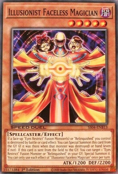 Illusionist Faceless Magician [SS04-ENB13] Common | Exor Games Truro