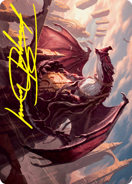 Velomachus Lorehold Art Card (Gold-Stamped Signature) [Strixhaven: School of Mages Art Series] | Exor Games Truro